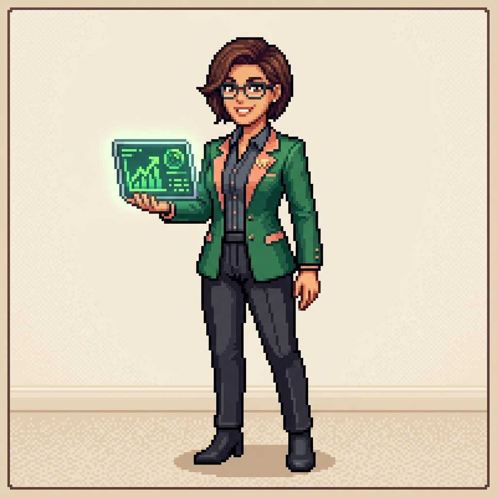 The Executive pixel avatar
